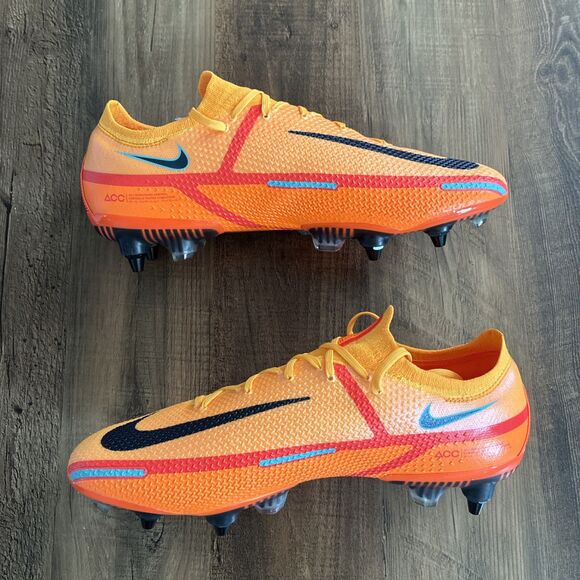 Nike Phantom GT2 Elite SG-Pro AC Men 10.5 Orange Soccer Cleats DC0753-809 main image 5